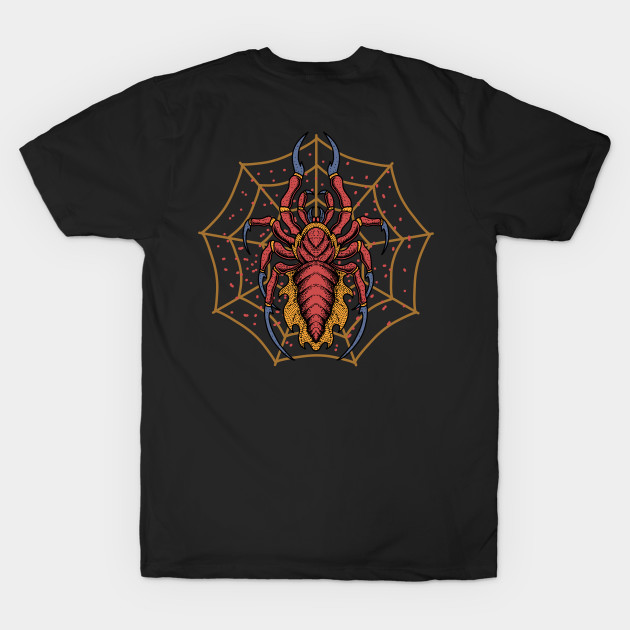 Spidero Back Print by Tuye Project